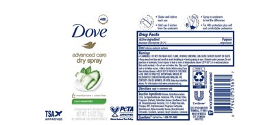 Dove Cool Essentials Ap (Dove Cool Essentials Dry Spray)